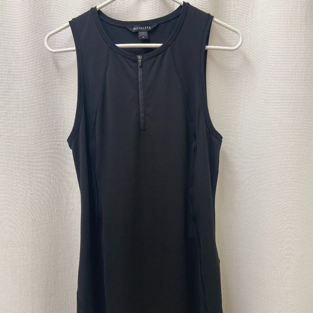 Athleta Ace Tennis Dress, Women’s Medium, Black - Picture 4 of 9